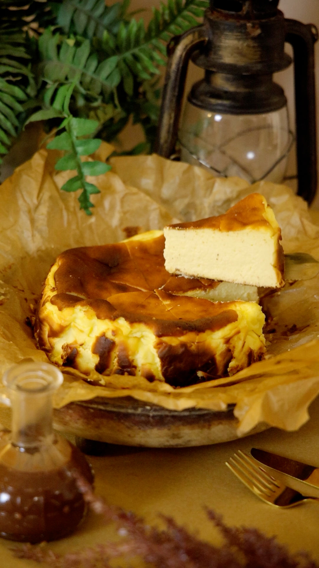 Basque Burnt Cheesecake (LEAD TIME: 1 Day)